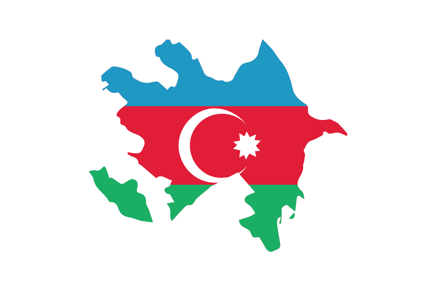 azerbaijani flag image