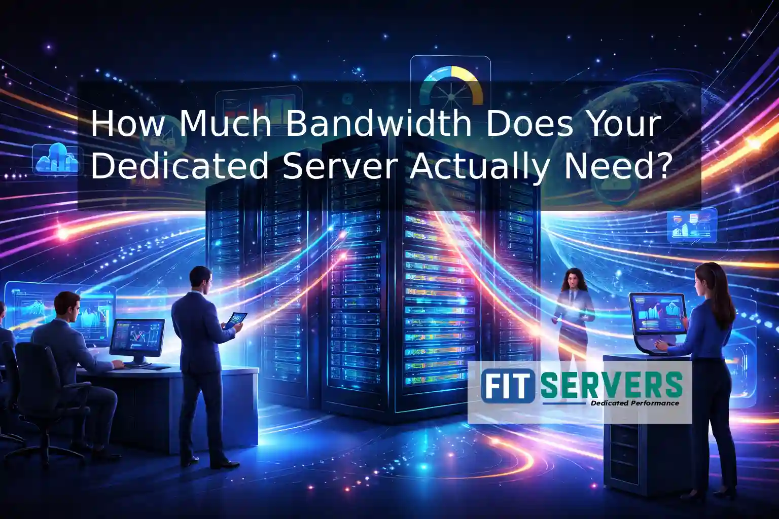 Guide to calculating dedicated server bandwidth and port speed needs