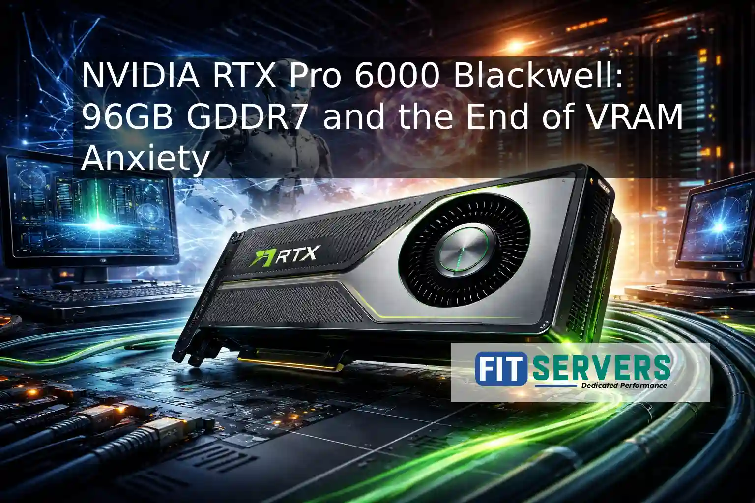 NVIDIA RTX Pro 6000 Blackwell GPU representing high-performance AI and rendering hardware