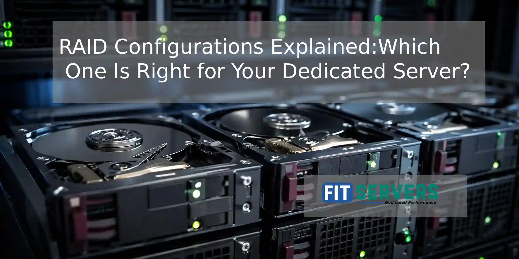 Guide to choosing the best RAID configuration for dedicated servers