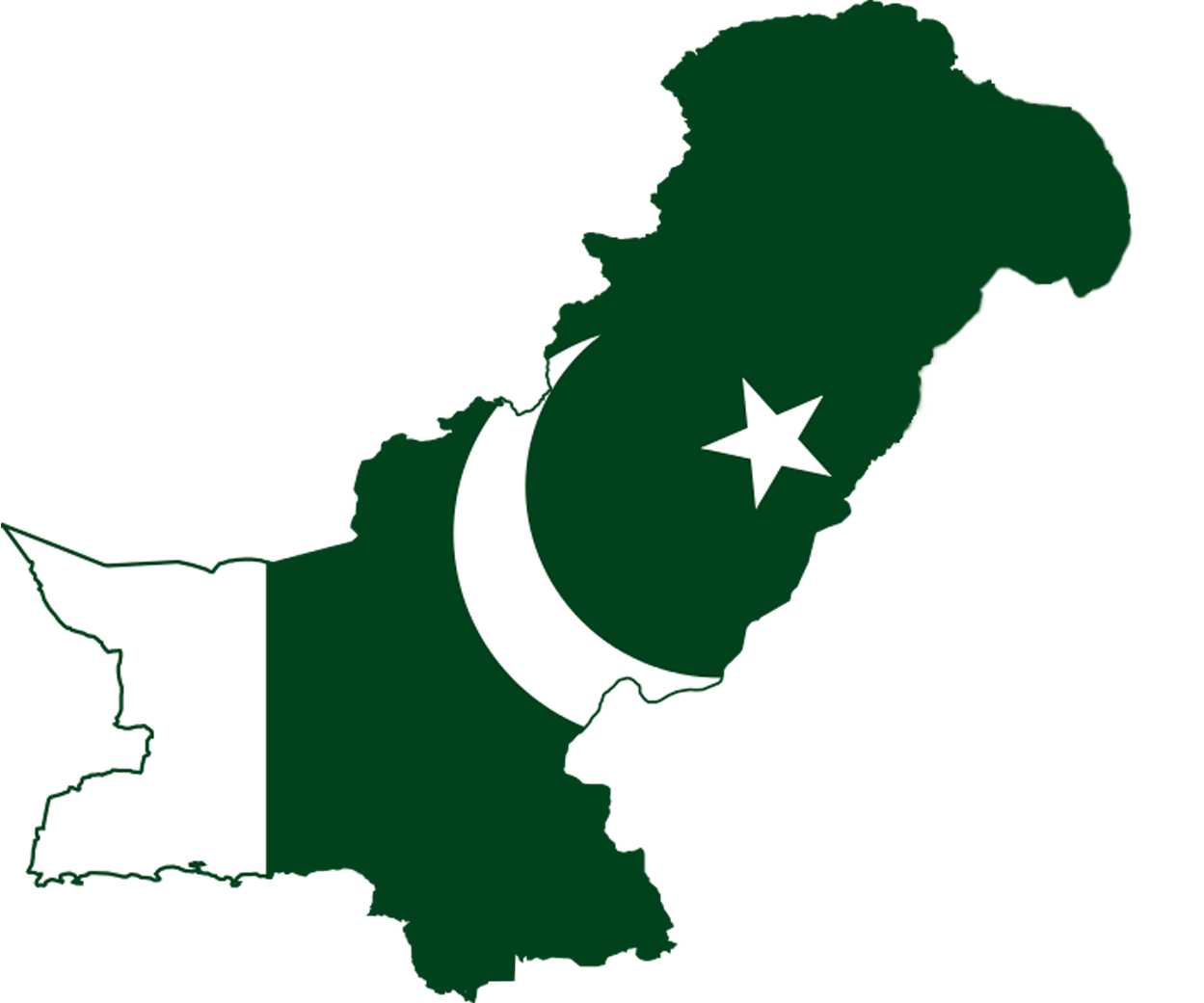 pakistan map image