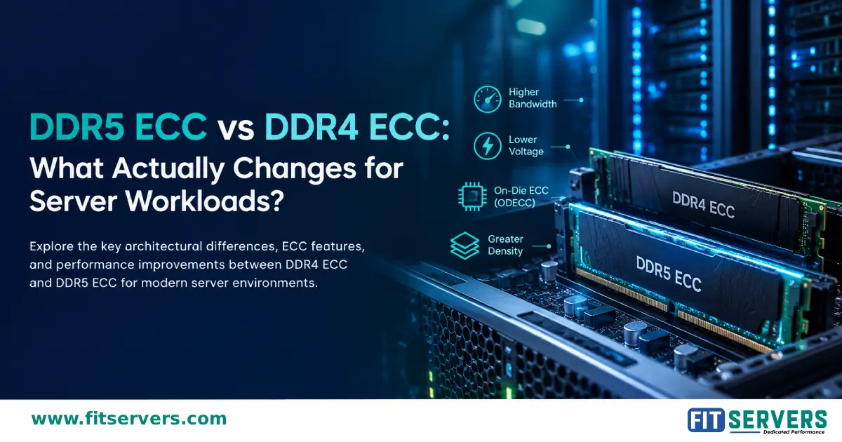 DDR5 ECC vs DDR4 ECC Server Memory Architecture