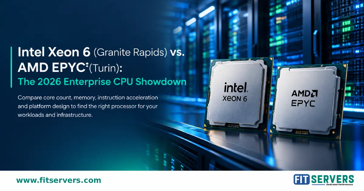 Intel Xeon 6 vs AMD EPYC Turin 2026 Server CPU Comparison