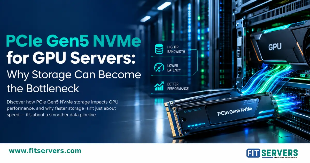 PCIe Gen5 NVMe for GPU Servers and Storage Bottlenecks