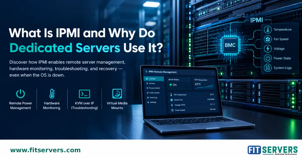 What is IPMI and remote dedicated server management
